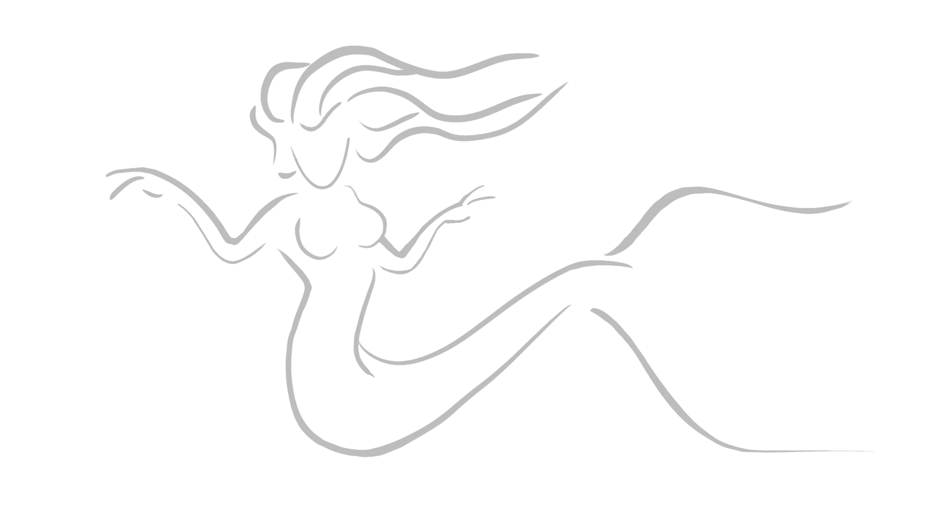 daisyfin mermaid logo